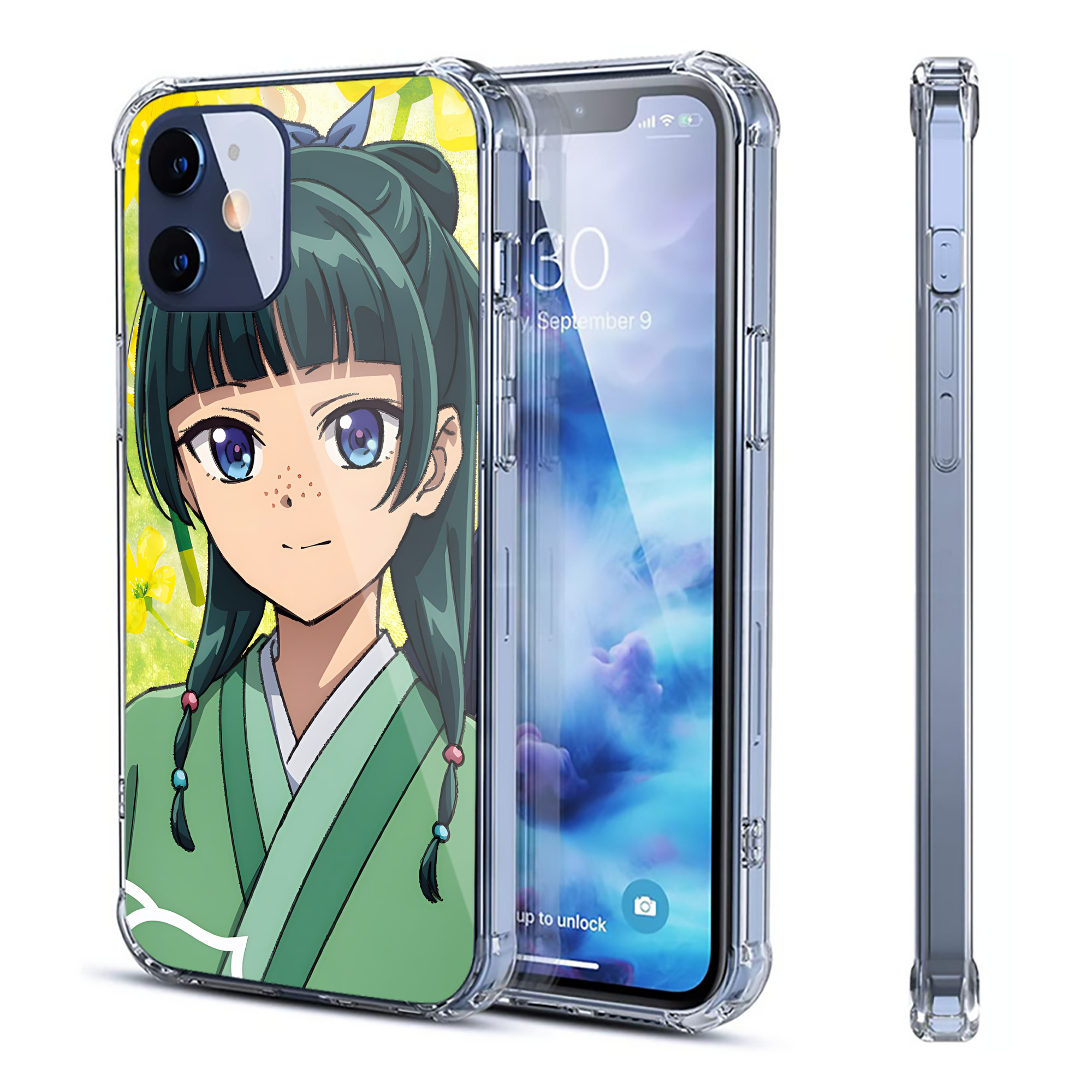 （画像用） 薬屋のひとりごと The Apothecary Diaries 【iPhone 12シリーズ対応】透明スマホケース（クリアソフトケース）